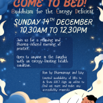 BED! Buddhism for the Energy Deficient