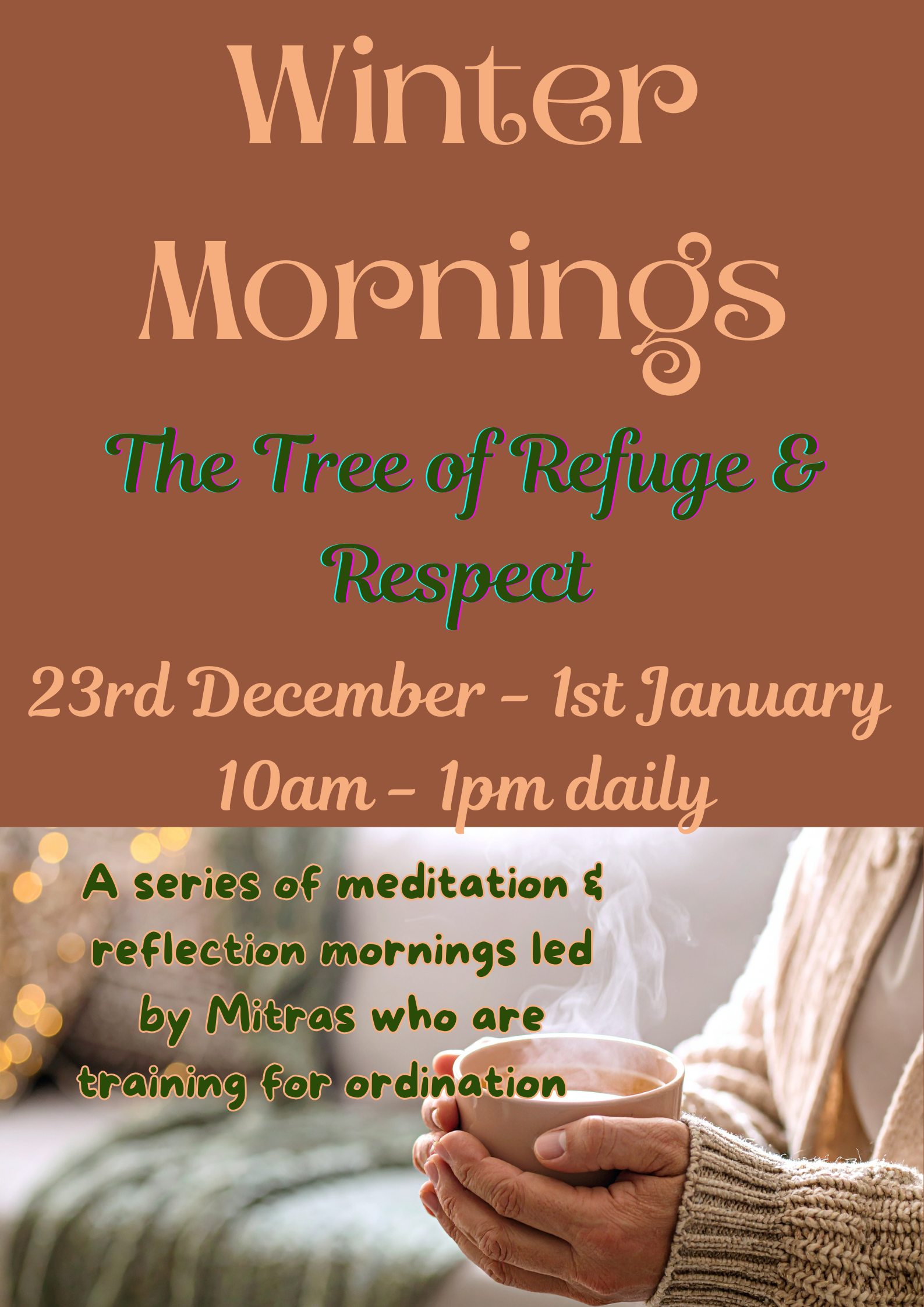 Winter Mornings 2025 The Tree of Refuge and Respect