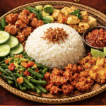 Vegan Indonesian Meal - Guhyaloka Unlimited Fundraiser