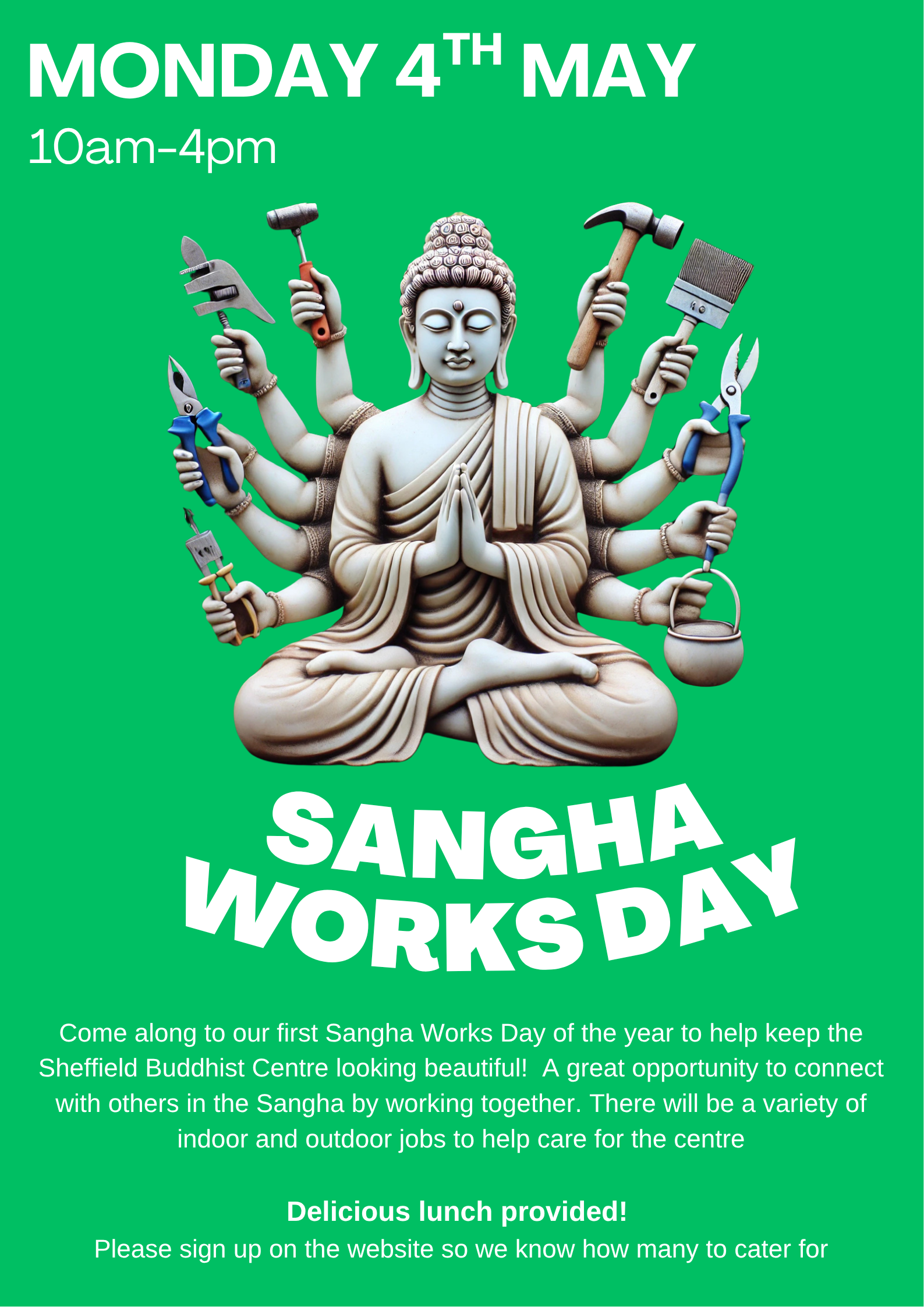 Sangha Works Day