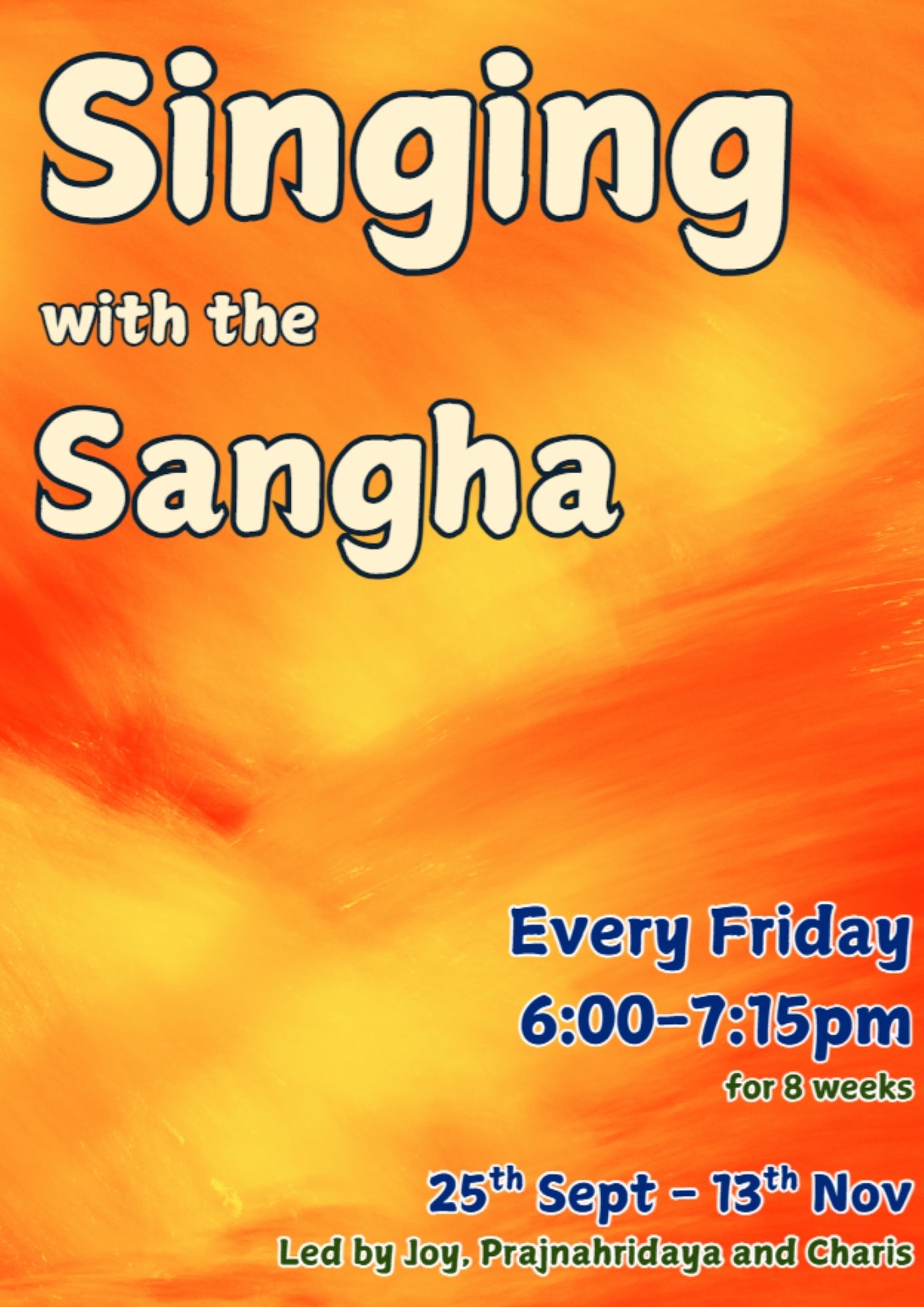 Singing with the Sangha